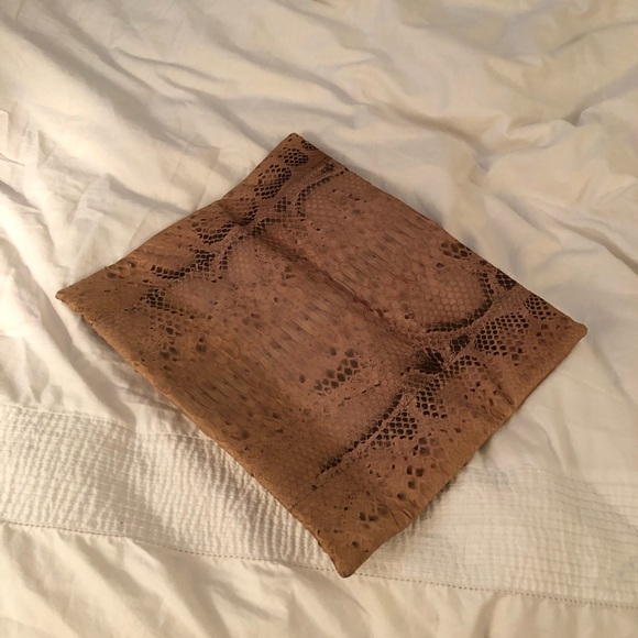 Faux Python Clutch - Picture 3 of 4